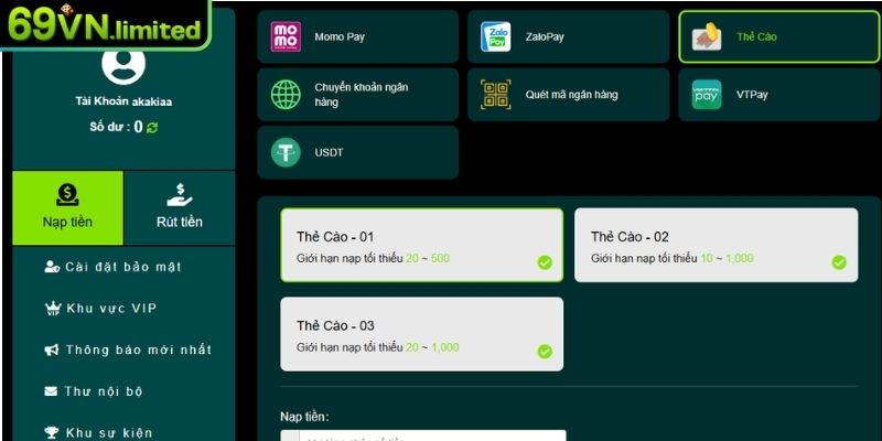 Tổng hợp kênh giao dịch được hỗ trợ tại nhà cái 
