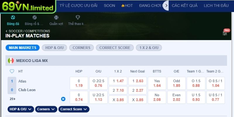 Giới thiệu sảnh thể thao TF tại 69VN
